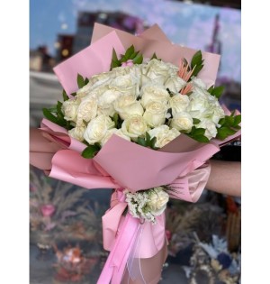 35 Adet White Rose